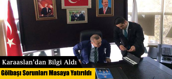 Başbakan Erdoğan, Karaaslan'dan Bilgi Aldı