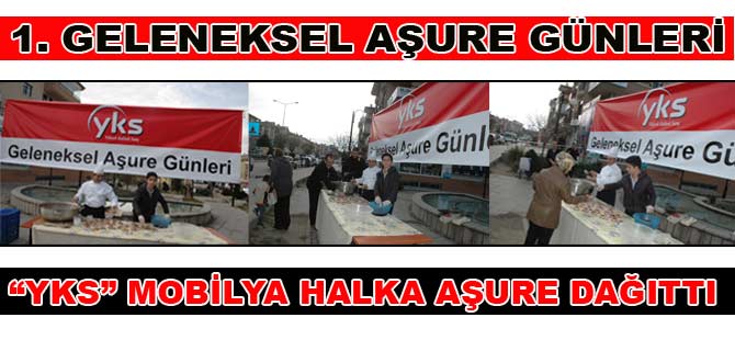 YKS Aşure Dağıttı