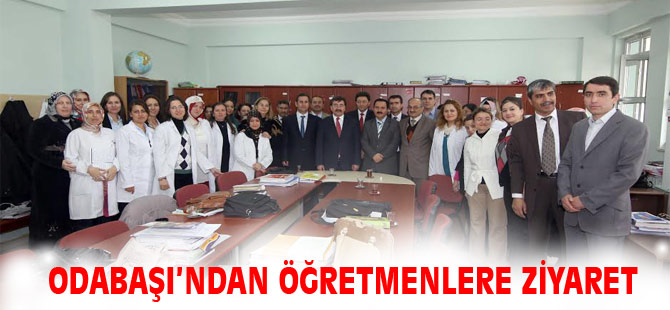 Başkan Odabaşı'ndan Öğretmenlere Ziyaret