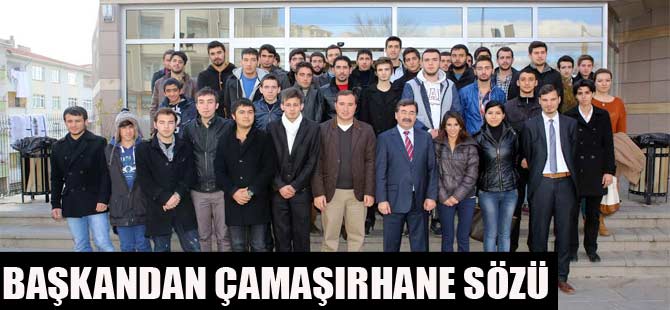 BAŞKANDAN ÇAMAŞIRHANE SÖZÜ