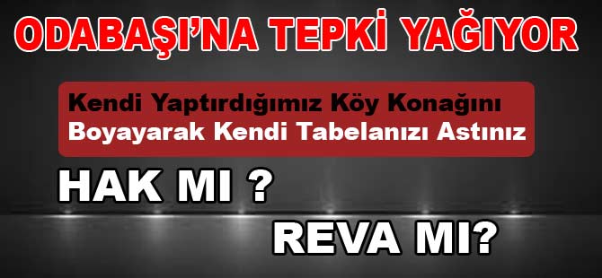 VATANDAŞIN TEPKİSİ