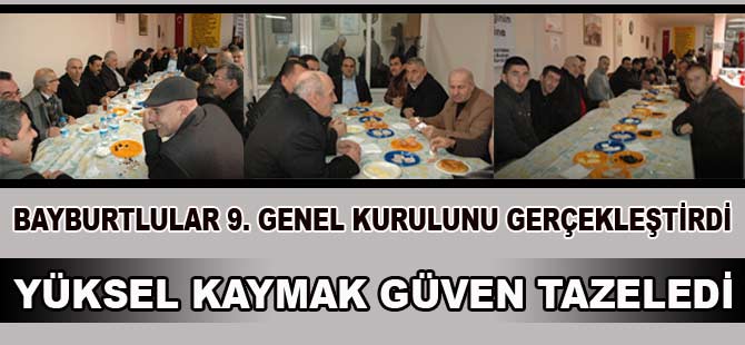 YÜKSEL KAYMAK GÜVEN TAZELEDİ