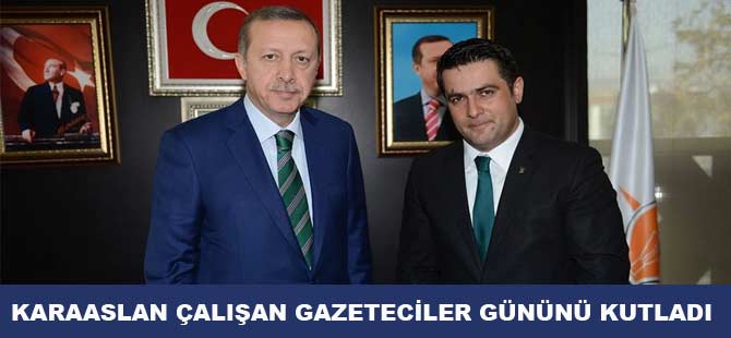 AK Parti Gölbaşı İlçe Başkanı Osman Karaaslan bir mesaj yayınlayarak Çalışan Gazeteciler Gününü Kutladı.