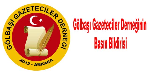 Gazeteciler Derneğinden Göl Der e Protesto!