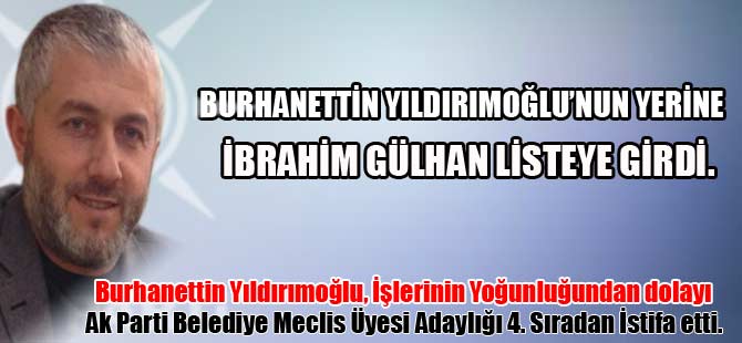 4. SIRA İBRAHİM GÜLHAN OLDU