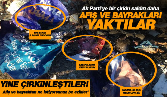 AK PARTİ'YE SALDIRMALAR DEVAM EDİYOR