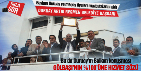 DURUAY, BU BİZİM KARNEMİZDİR