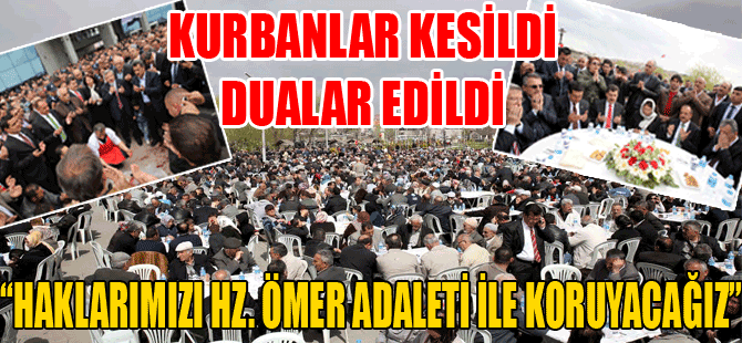 HZ. ÖMERİ'İN ADELETİ İLE KORUYACAĞIZ