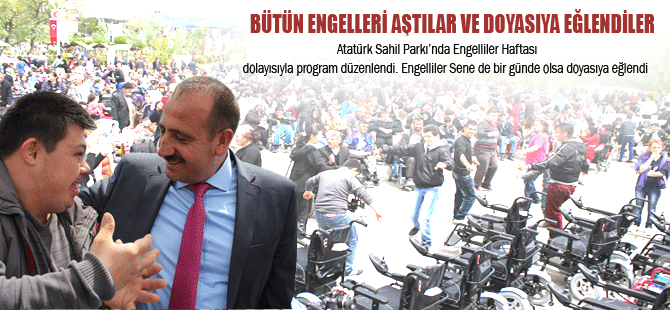 Bütün engelleri aştılar