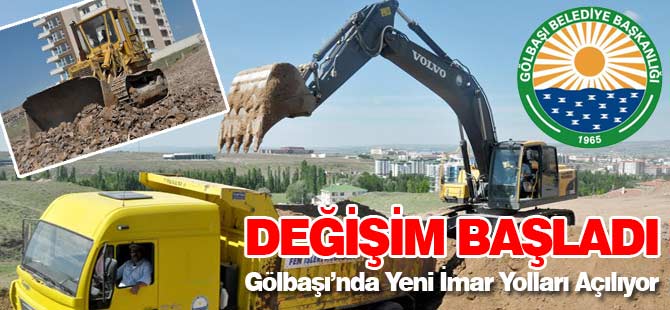 Yeni İmar Yolları Açılıyor