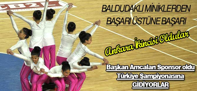 Baldudaklı miniklerden başarı üstüne başarı