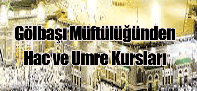 Gölbaşı Müftülüğünden Duyuru