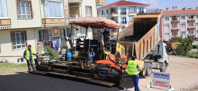 İmar Yolları'na Asfalt Çalışması