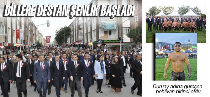 Dillere Destan Şenlik Başladı