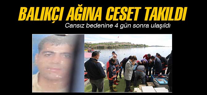 Balıkçı Ağına Ceset Takıldı