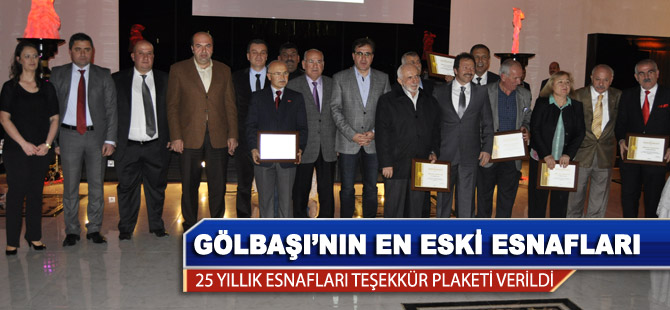 25 Yıllık Esnaflara Teşükkür Yemeği