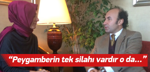 Şaban Ali Düzgün: Peygamberin bir silahı vardı