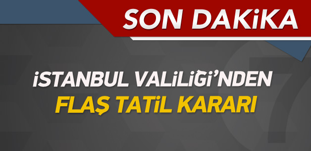 İstanbul'da okullara kar tatili