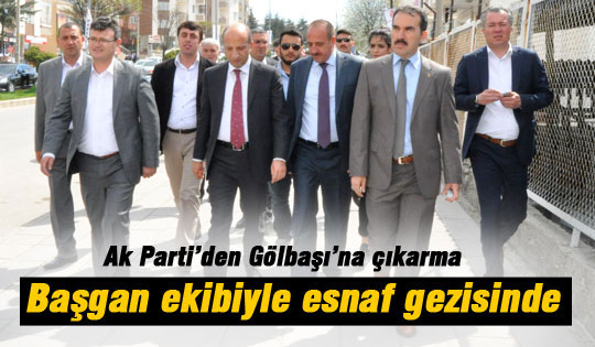 Ak Parti'den Gölbaşı'na çıkarma