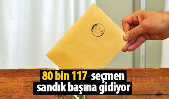 Gölbaşılı seçmenler sandık başına gidiyor