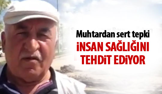 Muhtardan baz istasyonu tepkisi