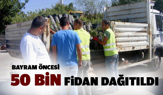 Gölbaşı’nda 50 Bin Fidan Dağıtıldı