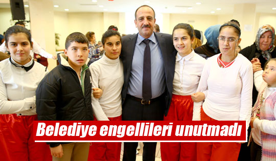 Gölbaşı Belediyesi Engellileri Unutmadı