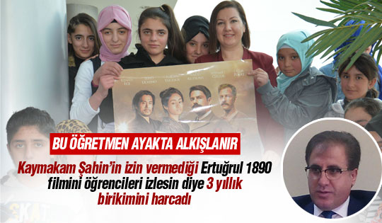 Bu öğretmen ayakta alkışlanır