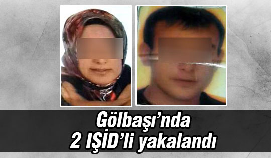 Gölbaşı'nda 2 IŞİD'li yakalandı