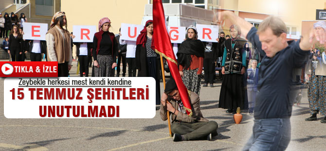 Cumhuriyet Bayramı'nda 15 Temmuz şehitleri unutulmadı