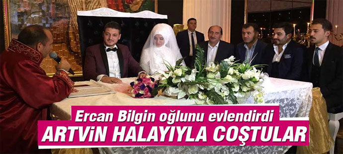 Ercan Bilgin'in oğlu dünyaevine girdi