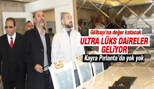 Kayra Pırlanta Konutları göz doldurdu