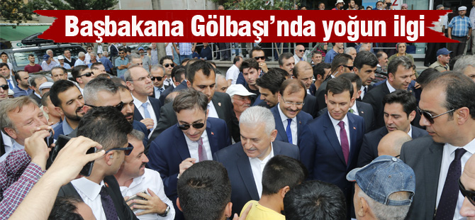 Başbakan Yıldırım'a yoğun ilgi