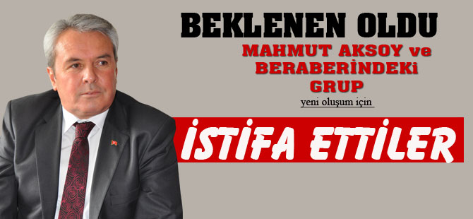 MHP'den istifa ettiler