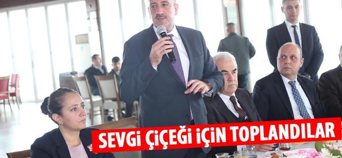 Gölbaşı'nda sevgi çiçeği buluşması