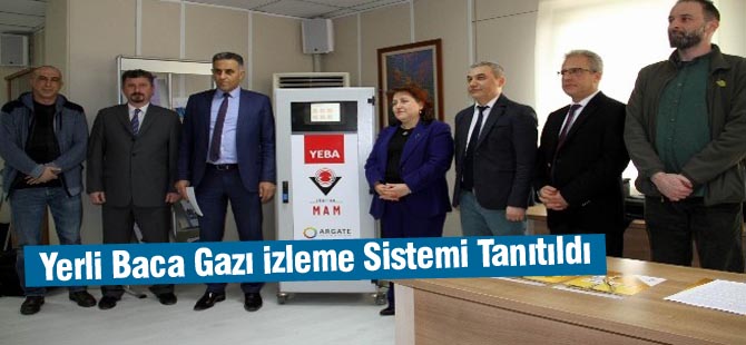 ‘Yerli Baca Gazı İzleme sistemi’ tanıtıldı