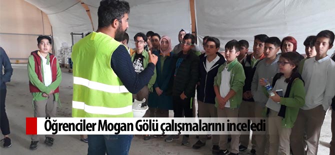 ÖĞRENCİLER MOGAN GÖLÜ TEMİZLİK ÇALIŞMALARINI