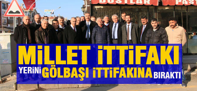 Gölbaşı ittifakı sahada