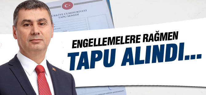 Tüm engellere rağmen proje hayata geçiyor