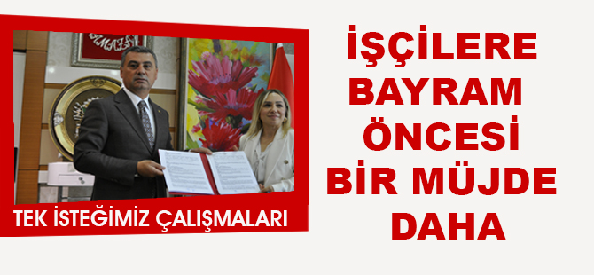 İşçi promosyonları için protokol imzalandı