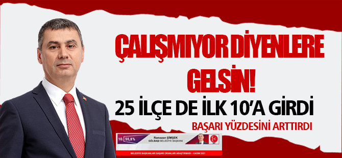 Ramazan Şimşek seçim yüzdesini yükseltti