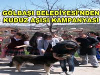 GÖLBAŞI BELEDİYESİNDEN KUDUZ AŞISI KAMPANYASI