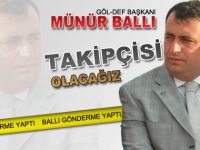 BALLI GÖNDERME YAPTI