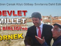 DEVLET-MİLLET-İŞ BİRLİĞİNE BÜYÜK ÖRNEK