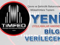 MÜTEAHHİTLERE BİLGİLENDİRME TOPLANTISI