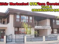 Kültür merkezleri STK’lara ücretsiz