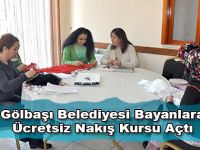 Bayanlara Ücretsiz Nakış Kursu