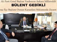 Gedikli İlçe Teşkilatını ziyaret etti