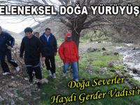 DOGA YÜRÜYÜŞÜ 6 SAAT 30 DAKİKA SÜRECEK..