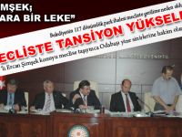 MECLİSTE TANSİYON YÜKSELDİ